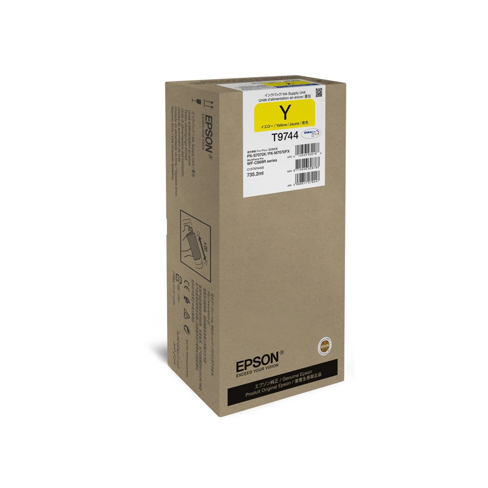 cartucho epson yellow xxl ink supply unit c13t974400