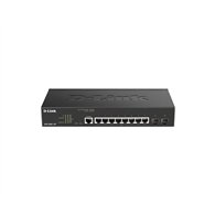 d-link switch gestionado l2/l3 (10/100/1000) energí­a sobre ethernet (poe) 1u negro