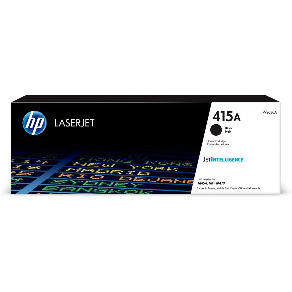hp 415a black original laserjet toner cartridge cartucho de tóner 1 pieza negro