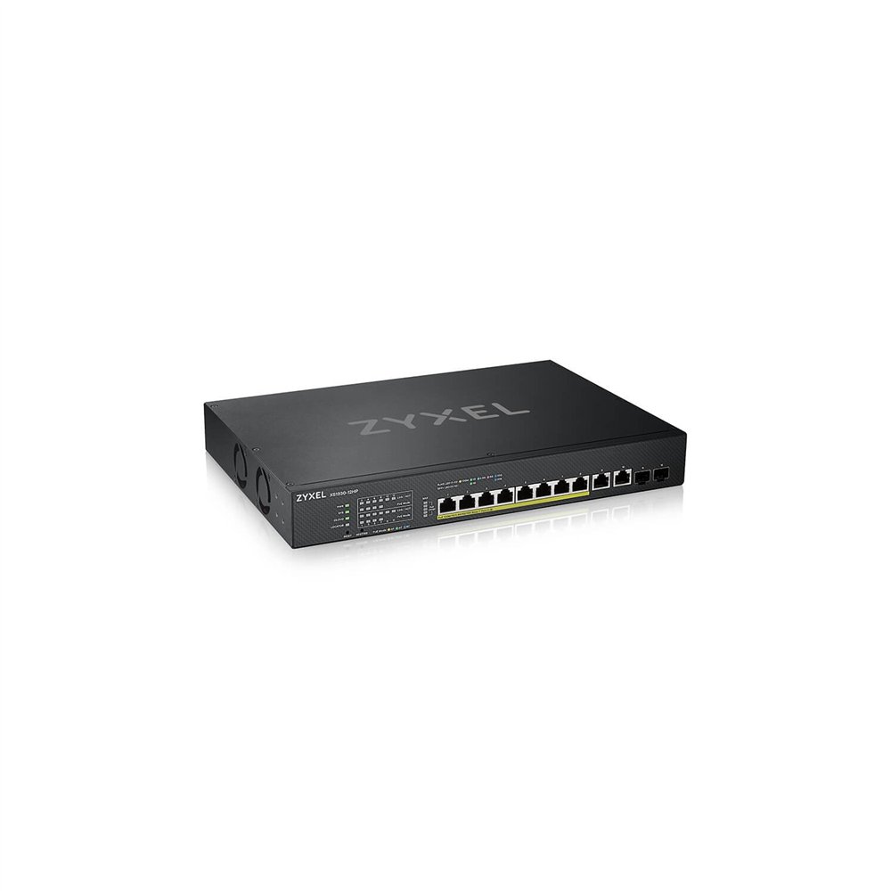 zyxel xs1930-12hp-zz0101f switch gestionado l3 10g ethernet (100/1000/10000) energí­a sobre ethernet (poe) negro
