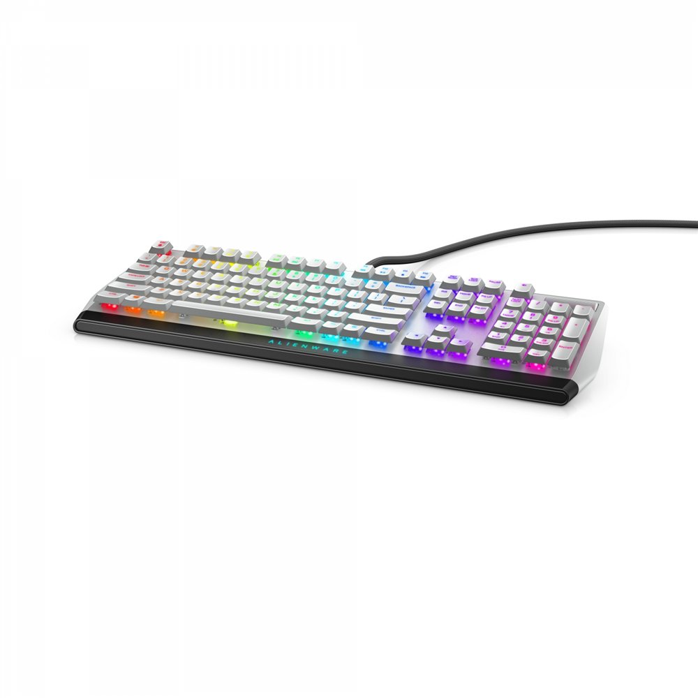 alienware aw510k teclado usb negro, blanco