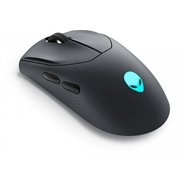 alienware aw720m ratón ambidextro rf wireless + bluetooth í“ptico 26000 dpi