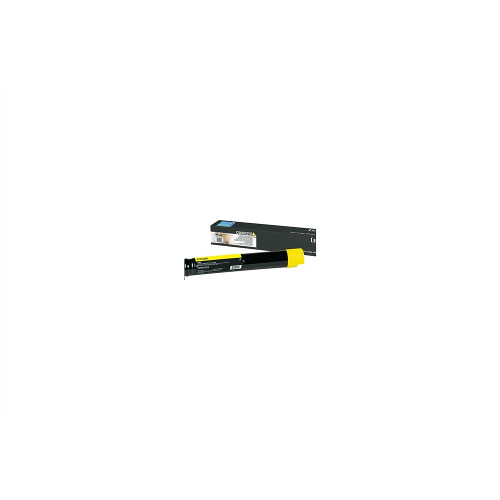 lexmark c950x2yg cartucho de tóner 1 pieza(s) original amarillo