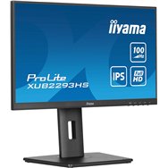 iiyama prolite xub2293hs-b6 pantalla para pc 54,6 cm (21.5") 1920 x 1080 pixeles full hd led negro