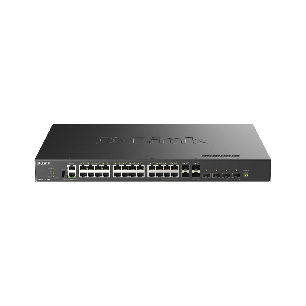 d-link dxs-3410-32xy switch gestionado l3 fast ethernet (10/100) negro