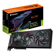 gigabyte aorus geforce rtx 5060 elite 8g tarjeta gráfica - 8gb gddr7, 128bit, pci-e 5.0, 2722 mhz frecuencia del núcleo, 3 x dis