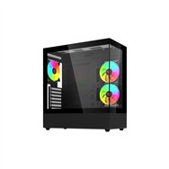savio sigma x1 carcasa de ordenador midi tower negro