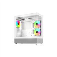 savio sigma x1 white carcasa de ordenador cubo blanco