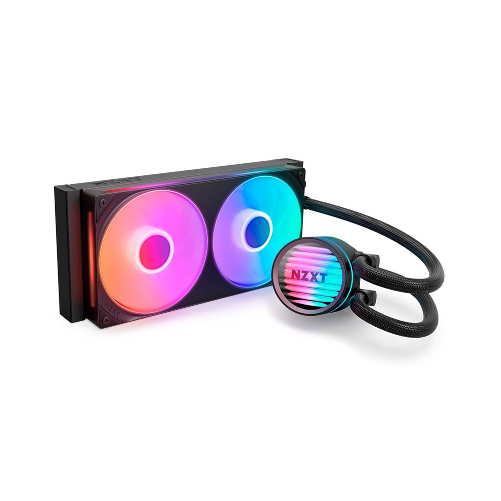 nzxt kraken core 240 rgb procesador kit de refrigeración líquida 12 cm negro 1 pieza(s)