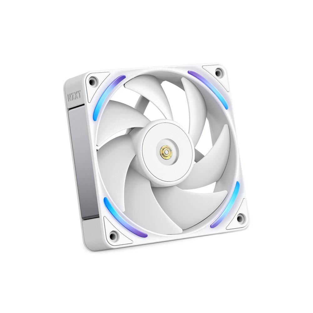 nzxt f120x carcasa del ordenador ventilador 12 cm blanco 1 pieza(s)