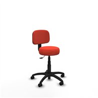 piqueras y crespo silla llanos giratorio bali naranja oscuro base poliamida 600 ruedas nailon 50