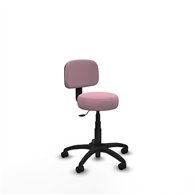 piqueras y crespo silla llanos giratorio bali rosa base poliamida 600 ruedas nailon 50