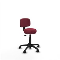 piqueras y crespo silla llanos giratorio bali granate base poliamida 600 ruedas nailon 50