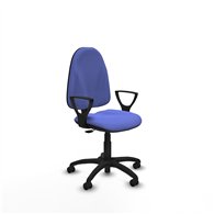piqueras y crespo algarra cp bali azul claro brazos fijos base poliamida ruedas engomadas 50mm