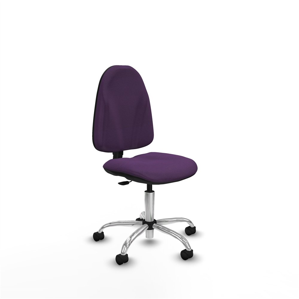 piqueras y crespo algarra cp bali morado  base cromada ruedas nailon 50mm