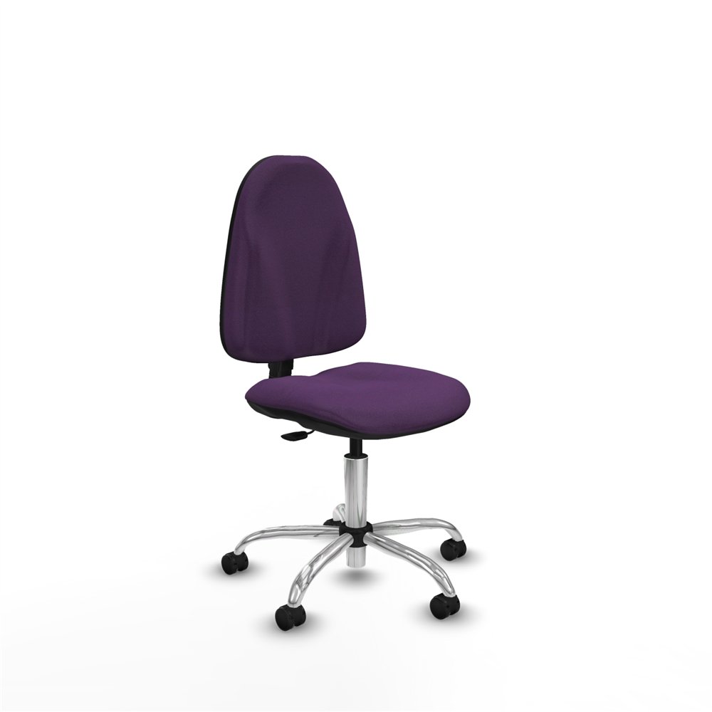 piqueras y crespo algarra cp bali morado  base cromada ruedas engomadas 50mm
