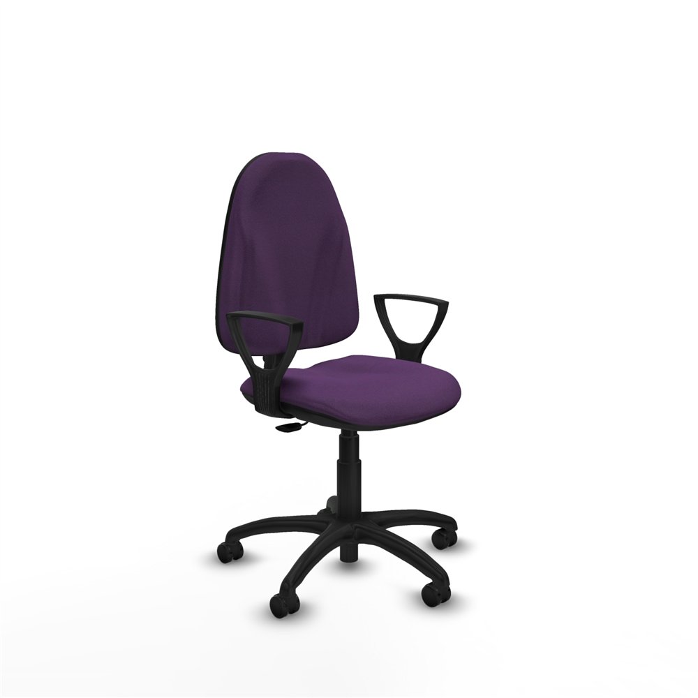 piqueras y crespo algarra cp bali morado brazos fijos base poliamida ruedas autofrenantes 50mm