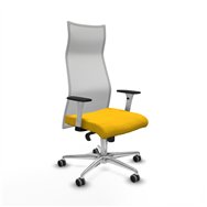 piqueras y crespo albacete malla sincro malla blanca bali amarillo brazos blancos base aluminio ruedas 65mm engomadas