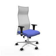 piqueras y crespo albacete malla sincro malla blanca bali azul claro brazos 1d base aluminio ruedas 65 mm nailon