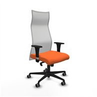 piqueras y crespo albacete malla sincro malla blanca bali naranja brazos 1d base nailon ruedas 65mm engomadas
