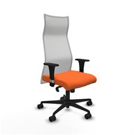 piqueras y crespo albacete malla sincro malla blanca bali naranja brazos 1d base nailon ruedas 65 mm nailon