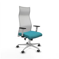 piqueras y crespo albacete malla sincro malla blanca bali turquesa brazos blancos base aluminio ruedas 65mm engomadas