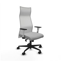 piqueras y crespo albacete malla sincro malla blanca bali gris claro brazos blancos base nailon ruedas 65 mm nailon