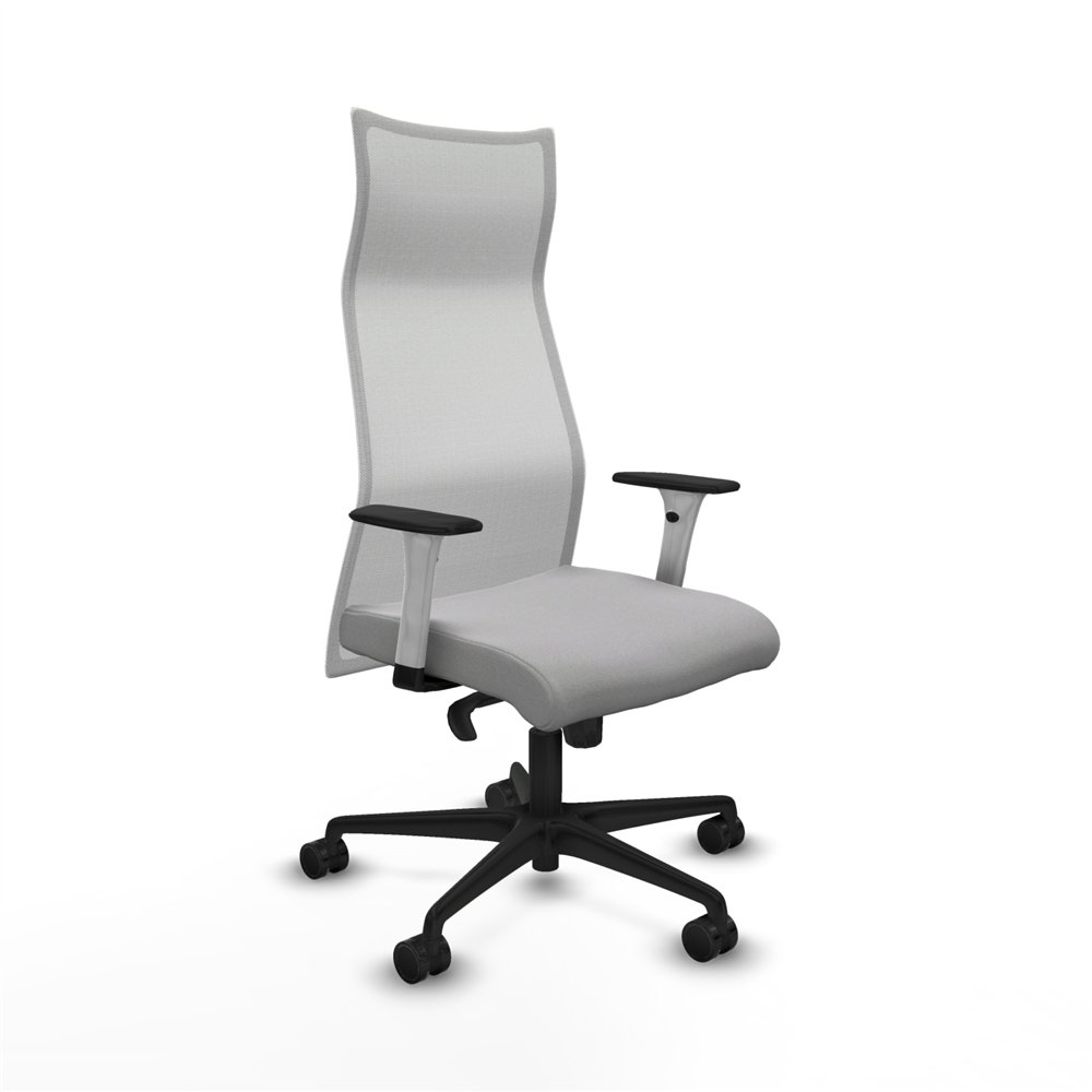 piqueras y crespo albacete malla sincro malla blanca bali gris claro brazos blancos base nailon ruedas 65 mm nailon