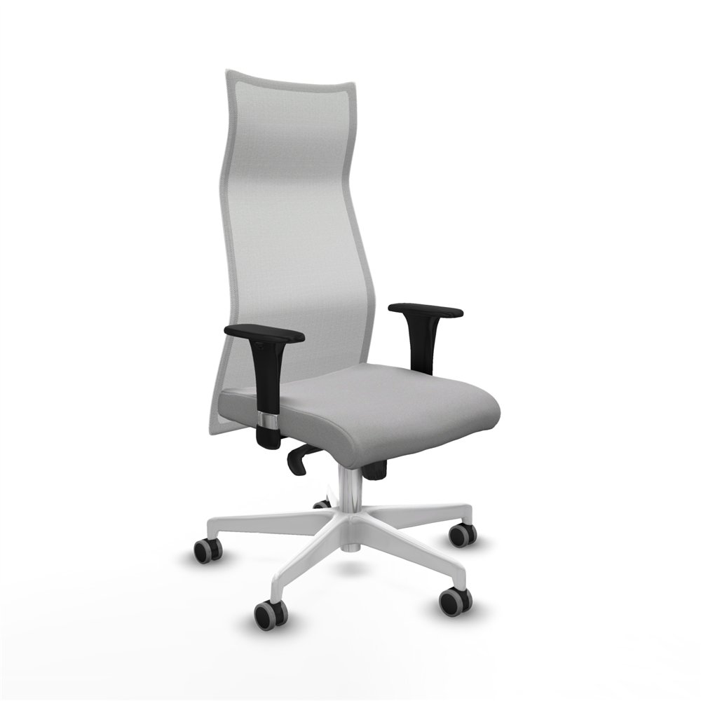 piqueras y crespo albacete malla sincro malla blanca bali gris claro brazos 1d base blanca ruedas 65mm engomadas