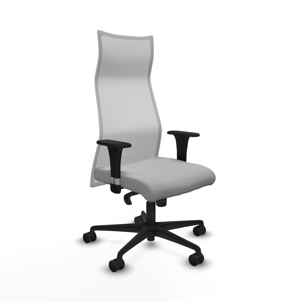 piqueras y crespo albacete malla sincro malla blanca bali gris claro brazos 1d base nailon ruedas 65 mm nailon