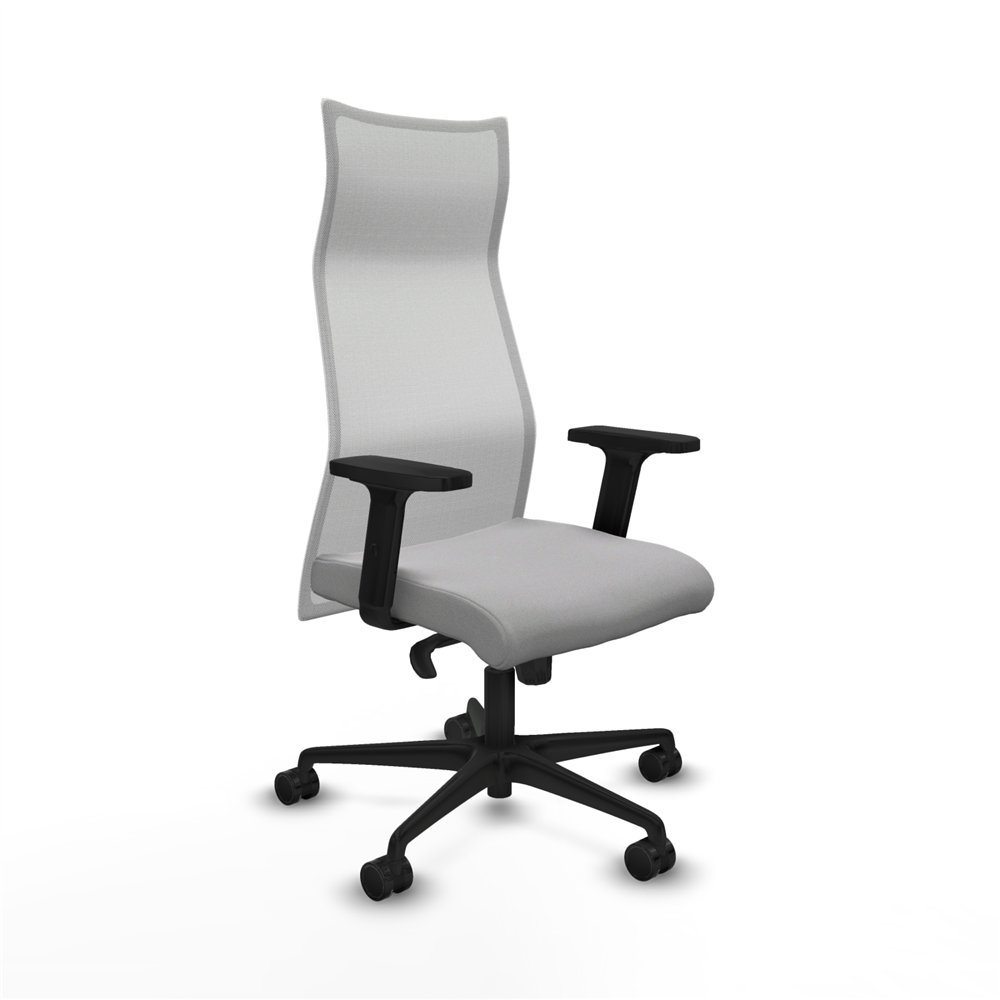 piqueras y crespo albacete malla sincro malla blanca bali gris claro brazos 2d base nailon ruedas 65 mm nailon