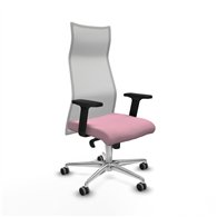 piqueras y crespo albacete malla sincro malla blanca bali rosa brazos 2d base aluminio ruedas 65mm engomadas