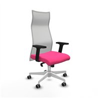 piqueras y crespo albacete malla sincro malla blanca similpiel rosa brazos 2d base blanca ruedas 65mm engomadas