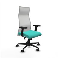 piqueras y crespo albacete malla sincro malla blanca similpiel turquesa brazos 2d base nailon ruedas 65 mm nailon