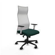 piqueras y crespo albacete malla sincro malla blanca similpiel verde botella brazos blancos base nailon ruedas 65 mm nailon