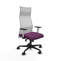 piqueras y crespo albacete malla sincro malla blanca similpiel morado brazos blancos base nailon ruedas 65 mm nailon