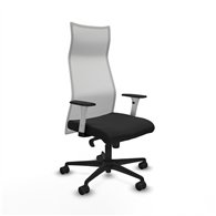 piqueras y crespo albacete malla sincro malla blanca similpiel negro brazos blancos base nailon ruedas 65 mm nailon