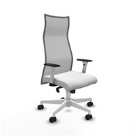 piqueras y crespo albacete malla sincro malla gris bali blanco brazos blancos base blanca ruedas 65 mm nailon