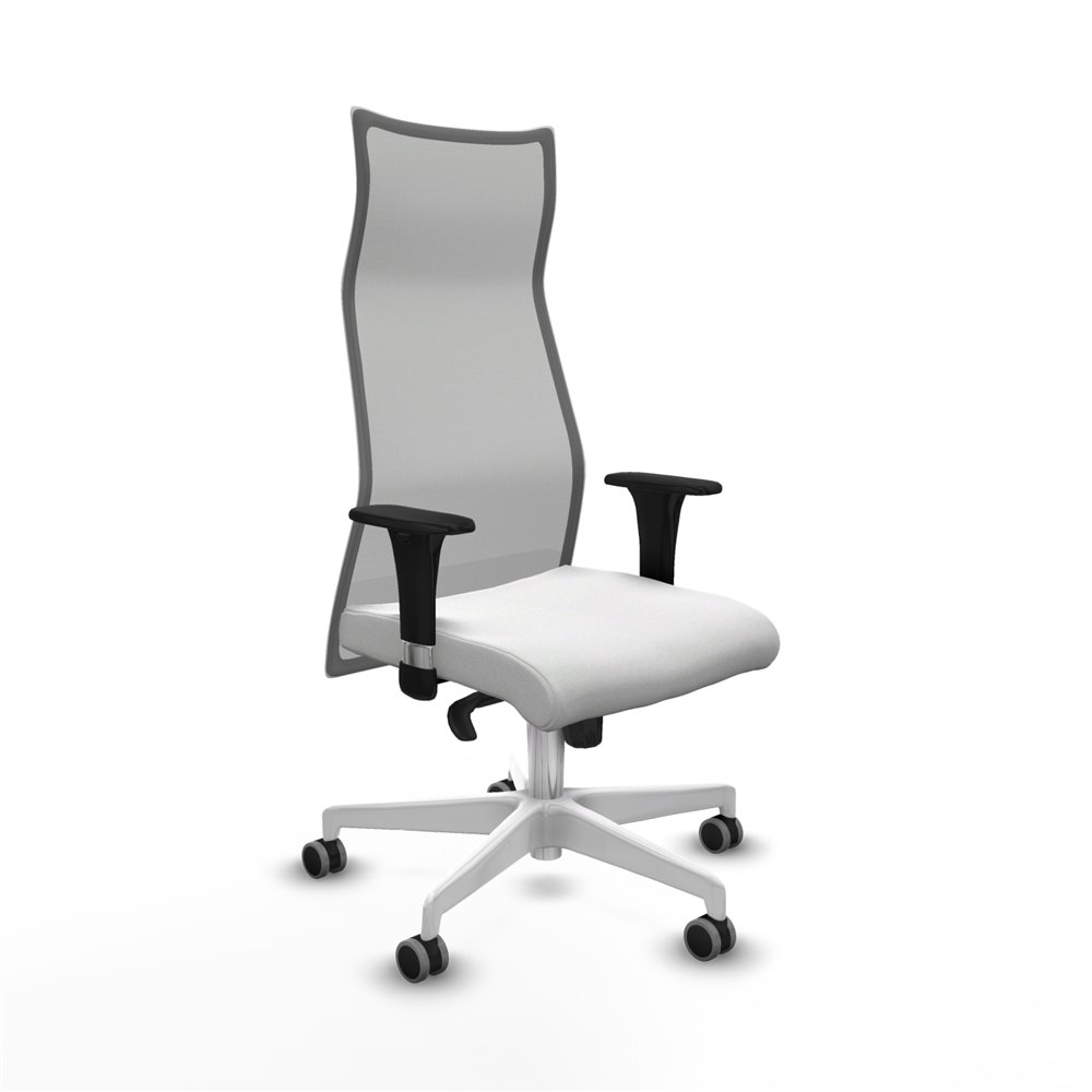 piqueras y crespo albacete malla sincro malla gris bali blanco brazos 1d base blanca ruedas 65mm engomadas
