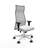 piqueras y crespo albacete malla sincro malla gris bali blanco brazos 1d base blanca ruedas 65 mm nailon