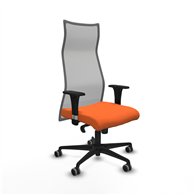 piqueras y crespo albacete malla sincro malla gris bali naranja brazos 1d base nailon ruedas 65mm engomadas