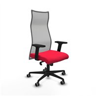 piqueras y crespo albacete malla sincro malla gris bali rojo brazos 2d base nailon ruedas 65mm engomadas