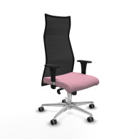 piqueras y crespo albacete malla sincro malla negra bali rosa brazos 1d base aluminio ruedas 65mm engomadas