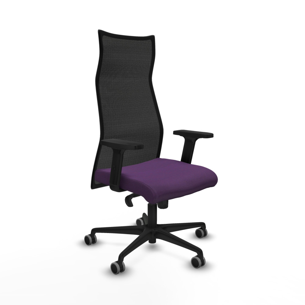 piqueras y crespo albacete malla sincro malla negra bali morado brazos 2d base nailon ruedas 65mm engomadas