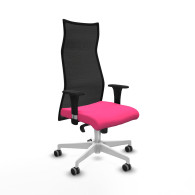 piqueras y crespo albacete malla sincro malla negra similpiel rosa brazos 1d base blanca ruedas 65mm engomadas