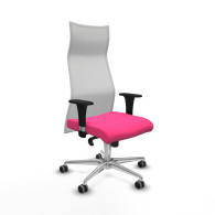 piqueras y crespo albacete malla xl sincro malla blanca similpiel rosa brazos 1d base aluminio ruedas 65mm engomadas