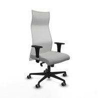 piqueras y crespo albacete malla xl sincro malla blanca similpiel gris claro brazos 1d base nailon ruedas 65mm engomadas