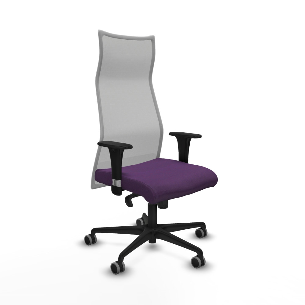 piqueras y crespo albacete malla xl sincro malla gris bali morado brazos 1d base nailon ruedas 65mm engomadas