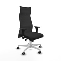 piqueras y crespo albacete malla xl sincro malla negra similpiel negro brazos 1d base blanca ruedas 65mm engomadas
