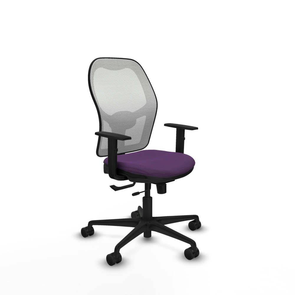 piqueras y crespo jorquera traslack malla blanca bali morado brazos 1d base nailon  ruedas 65mm nailon